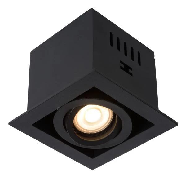 Lucide CHIMNEY - Spot encastrable - 1xGU10 - Noir - détail 1